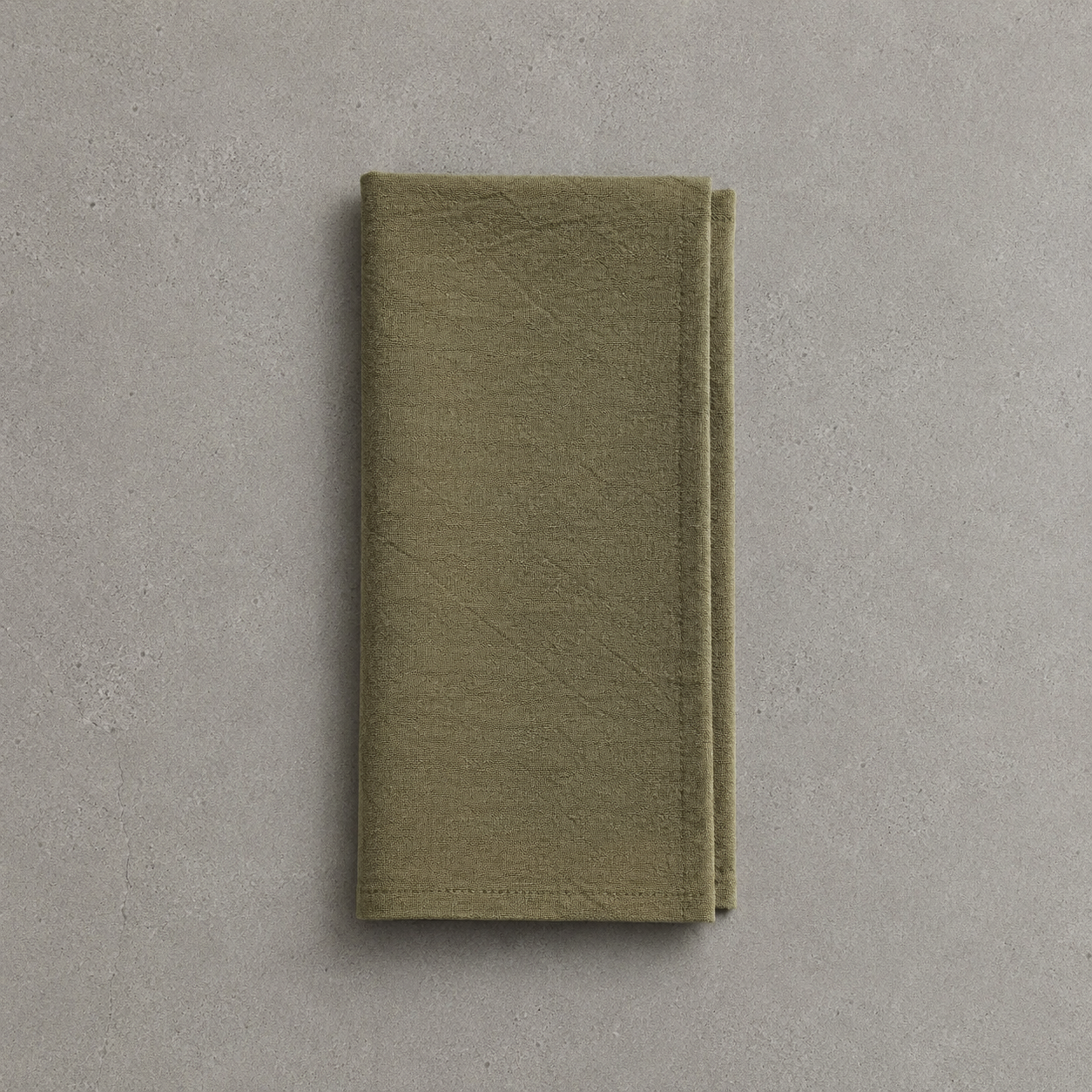 Olive Green Napkins | Set of 4 Arzorra